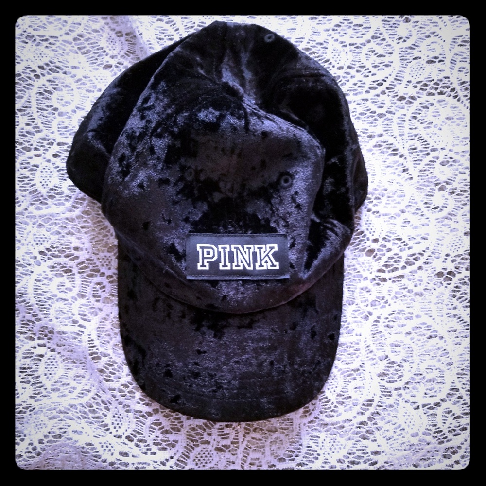 VS Pink Velvet Baseball Hat